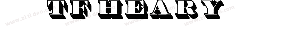 斤源石黑體TF Heary字体转换